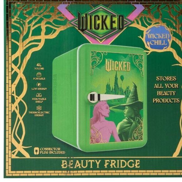 Universal Studio X  Wicked Mini Beauty Fridge - Picture 7 of 12